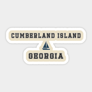 Cumberland Island Georgia Sticker